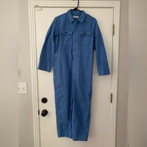 Madewell blue utility suit